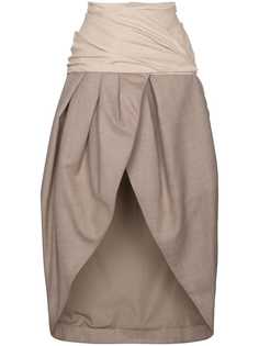 Jacquemus асимметричная юбка