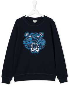 Kenzo Kids толстовка с вышитым логотипом