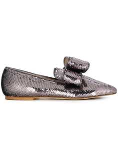 Polly Plume sequin embellished loafers