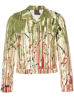 Jean Paul Gaultier Vintage куртка с эффектом краски