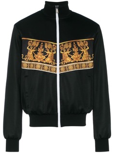 Versace спортивная куртка с барочным принтом