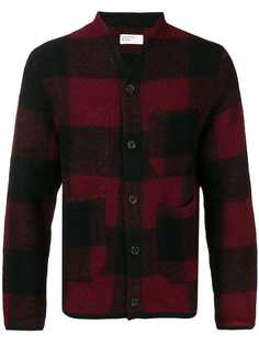 Universal Works кардиган в клетку на пуговицах