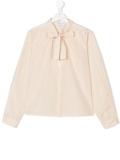 Señorita Lemoniez TEEN ribbon bow embellished shirt