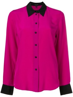 Marc Jacobs рубашка с контрастной отделкой