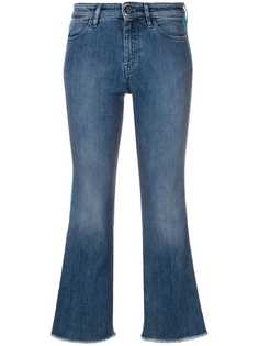 Pt05 укороченные расклешенные джинсы
