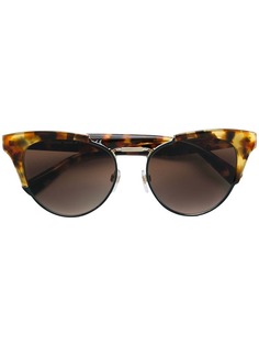 Valentino Eyewear солнцезащитные очки в оправе кошачий глаз