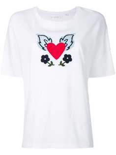 Chinti & Parker футболка с принтом сердца Juliet