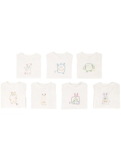 Stella Mccartney Kids комплект из семи боди