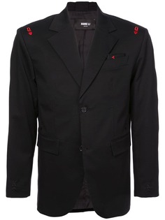 Yang Li блейзер с вышивкой