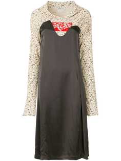 Aalto платье из джерси с капюшоном и принтом