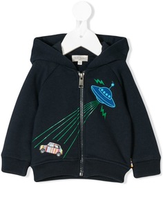 Paul Smith Junior толстовка Spaceman Mini на молнии с капюшоном