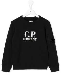 Cp Company Kids толстовка с принтом логотипа