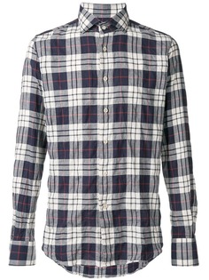 Glanshirt клетчатая рубашка на пуговицах