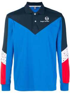 Sergio Tacchini рубашка-поло дизайна колор-блок