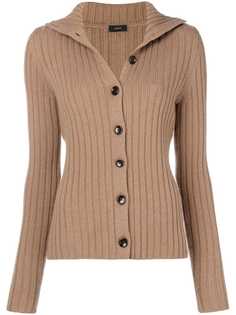 Joseph кардиган ребристой вязки