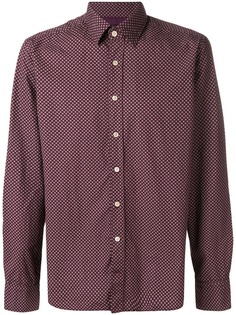 Hackett рубашка с микропринтом
