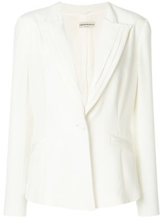 Giorgio Armani Vintage пиджак с плиссированными заостренными отворотами