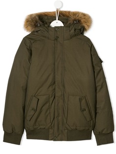 Pyrenex Kids TEEN fur-trim hood jacket