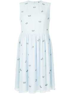 Jupe By Jackie платье с вышитыми бабочками