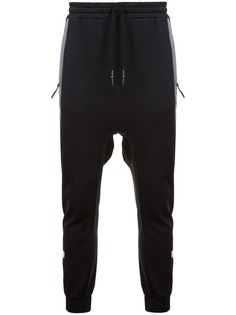 11 By Boris Bidjan Saberi спортивные брюки с полосками по бокам