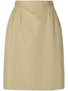 Yves Saint Laurent Vintage юбка прямого кроя завышенной посадки