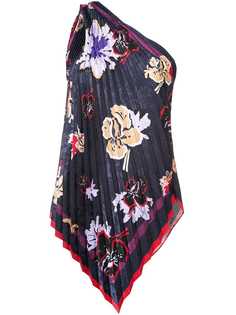 Yigal Azrouel асимметричный топ с плиссировкой