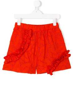 Msgm Kids шорты с оборками