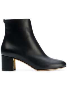 Salvatore Ferragamo сапоги на низком каблуке