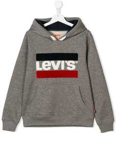 Levis Kids толстовка с капюшоном и логотипом