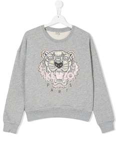 Kenzo Kids толстовка с тигром
