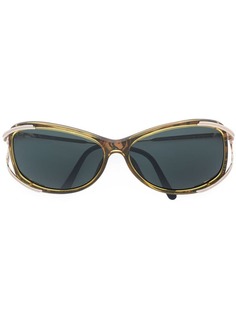 Christian Dior Vintage солнцезащитные очки в объемной оправе