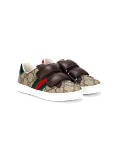 Gucci Kids кроссовки GG Supreme Web