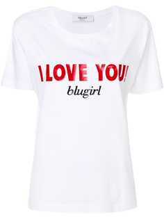 Blugirl футболка I Love You