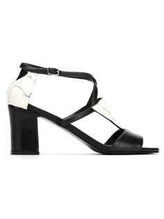 Mara Mac contrasting panels sandals