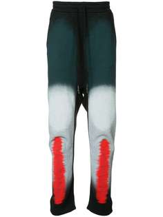 11 By Boris Bidjan Saberi спортивные брюки с принтом