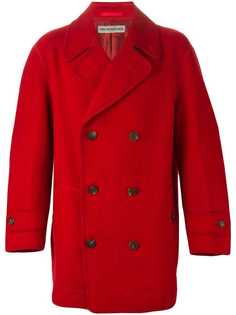 Issey Miyake Vintage двубортное пальто
