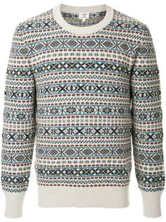 Kent & Curwen джемпер с орнаментом
