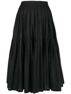 Yves Saint Laurent Vintage плиссированная юбка миди