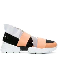 Emilio Pucci слипоны с декоративными оборками