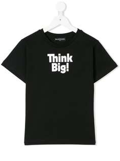 Balenciaga Kids футболка Think Big