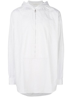 Cédric Charlier рубашка на молнии с капюшоном