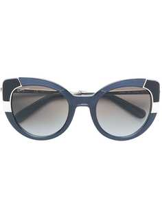 Salvatore Ferragamo Eyewear солнцезащитные очки в стилистике ар-деко