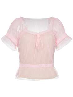 Staud топ из тюля