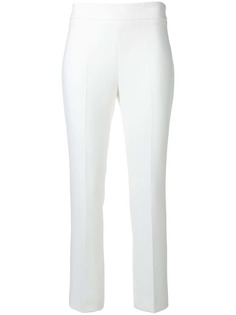 Max Mara flat front tailored waist trousers