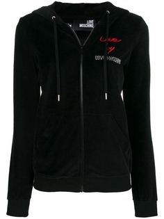 Love Moschino толстовка с капюшоном Love By