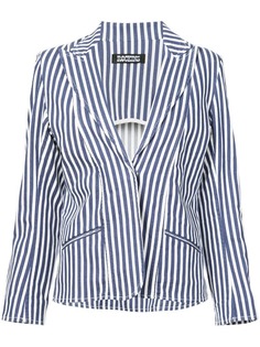 Rockins укороченный блейзер в полоску