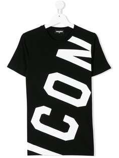 Dsquared2 Kids футболка с принтом Icon