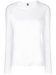 Eleventy трикотажный топ с круглым вырезом