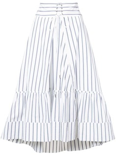 3.1 Phillip Lim юбка с поясом-корсетом