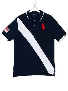 Ralph Lauren Kids рубашка-поло с логотипом